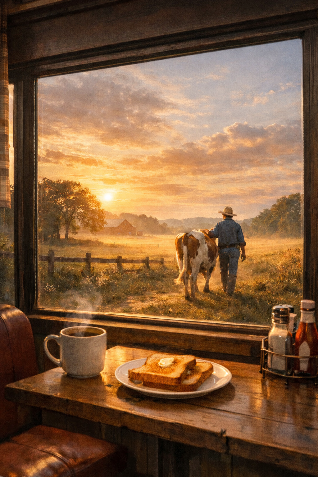 A Morning, a Spirit, and a Cow