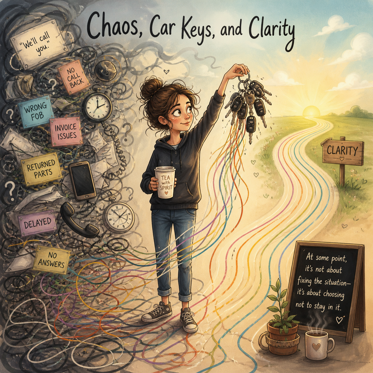 Chaos, Car Keys, and Clarity